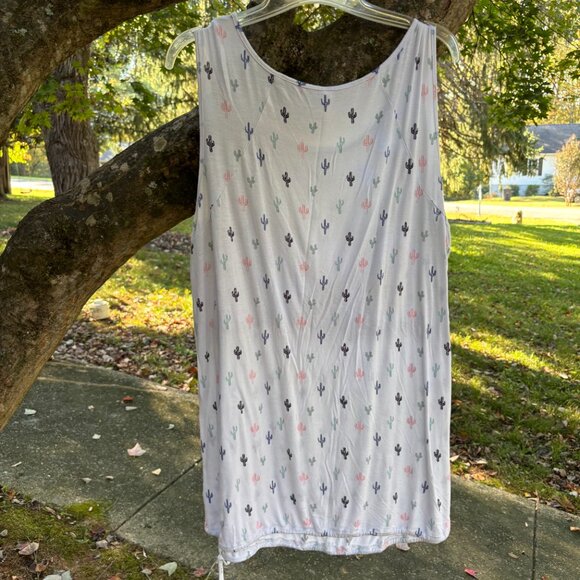 Latched Mama Active Nursing Tank in Cactus (Maternity or Nursing Friendly) - Picture 2 of 3